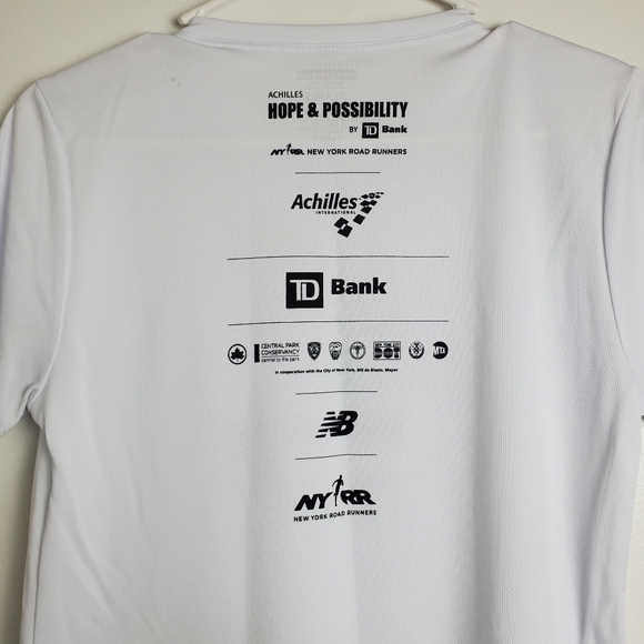 New York Road Runners 2019 Achilles Hope & Possibility by TD Bank T shirt - Picture 6 of 7